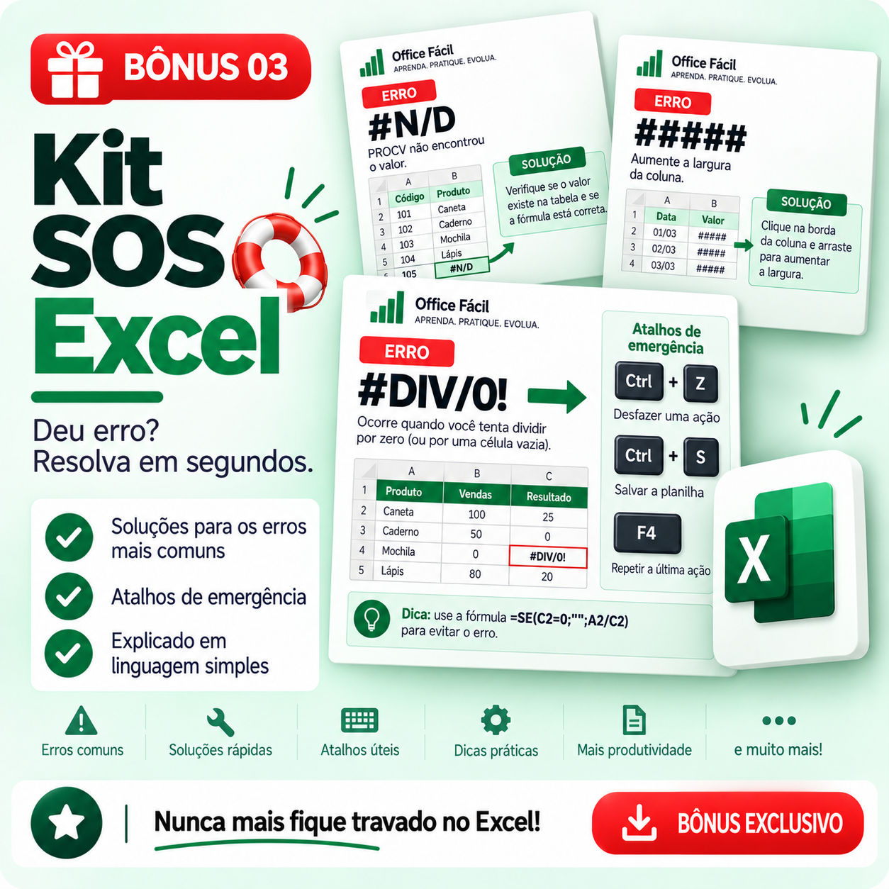 Kit SOS Excel
